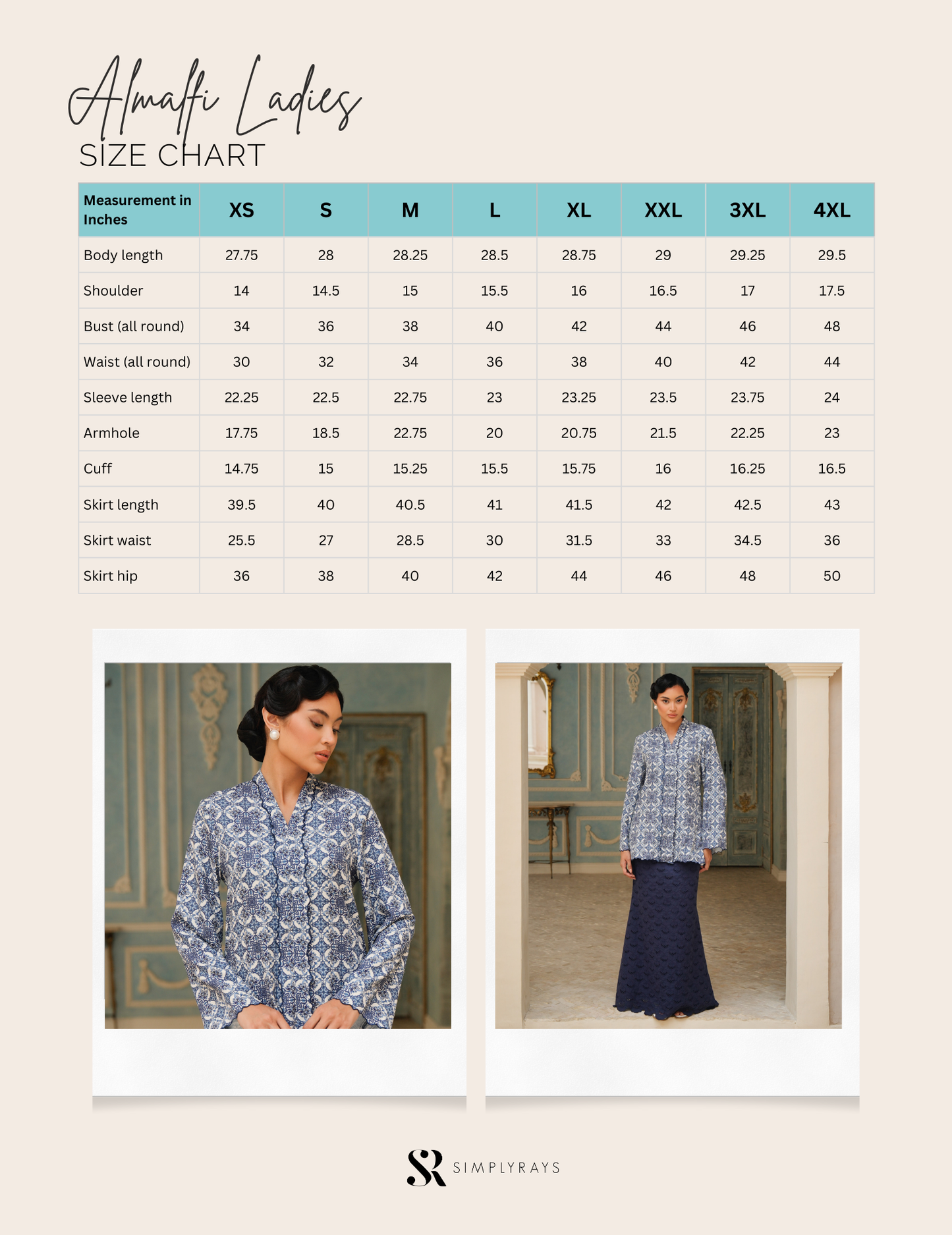 Amalfi | Ladies | Pre-Order