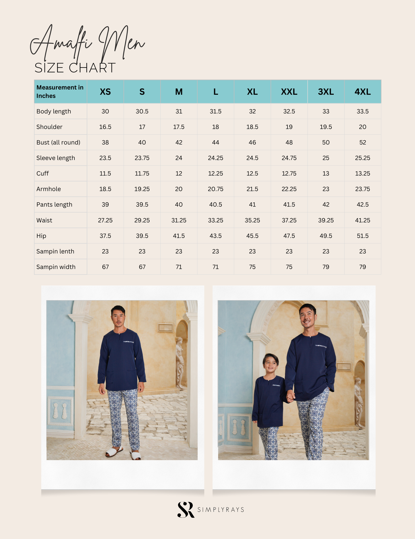 Amalfi | Men | Pre-Order