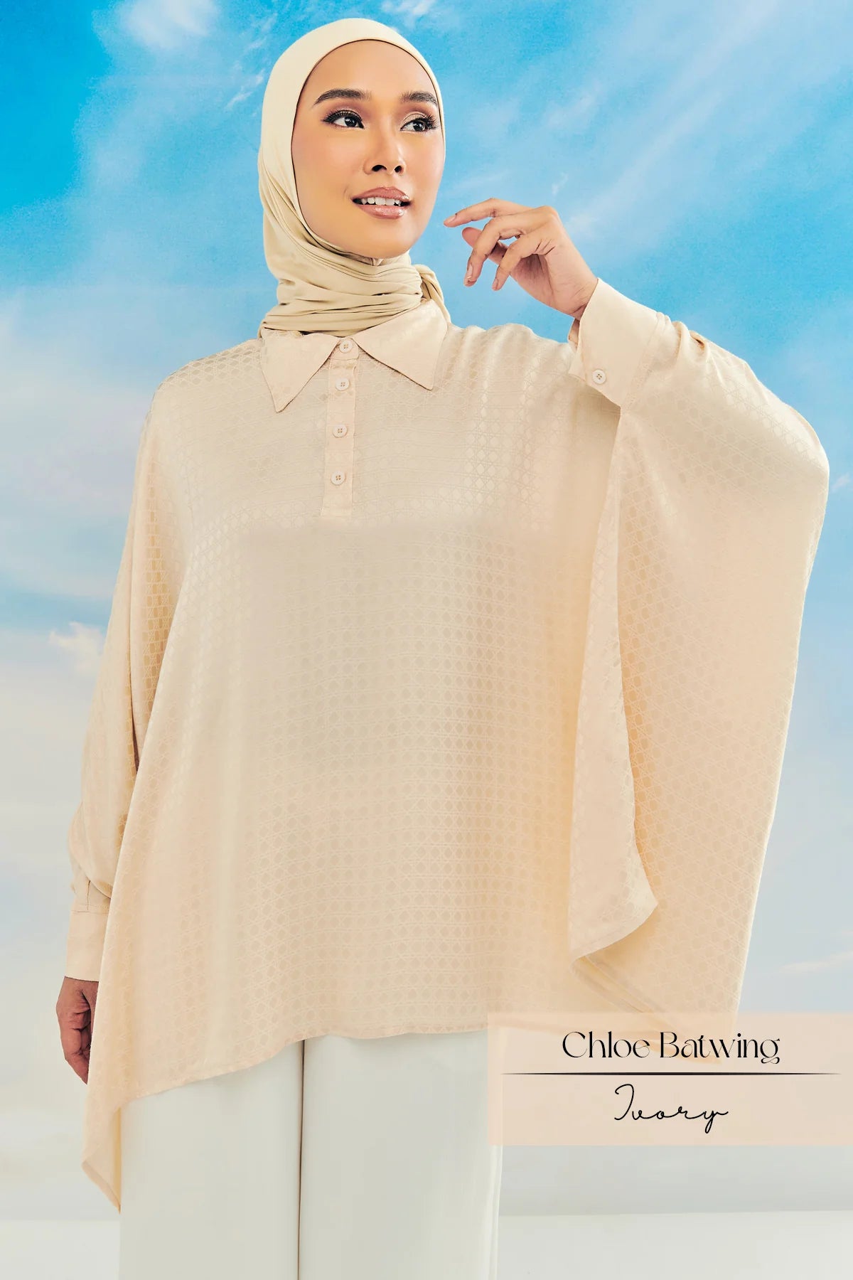 Emray: Chloe Batwing | Ivory