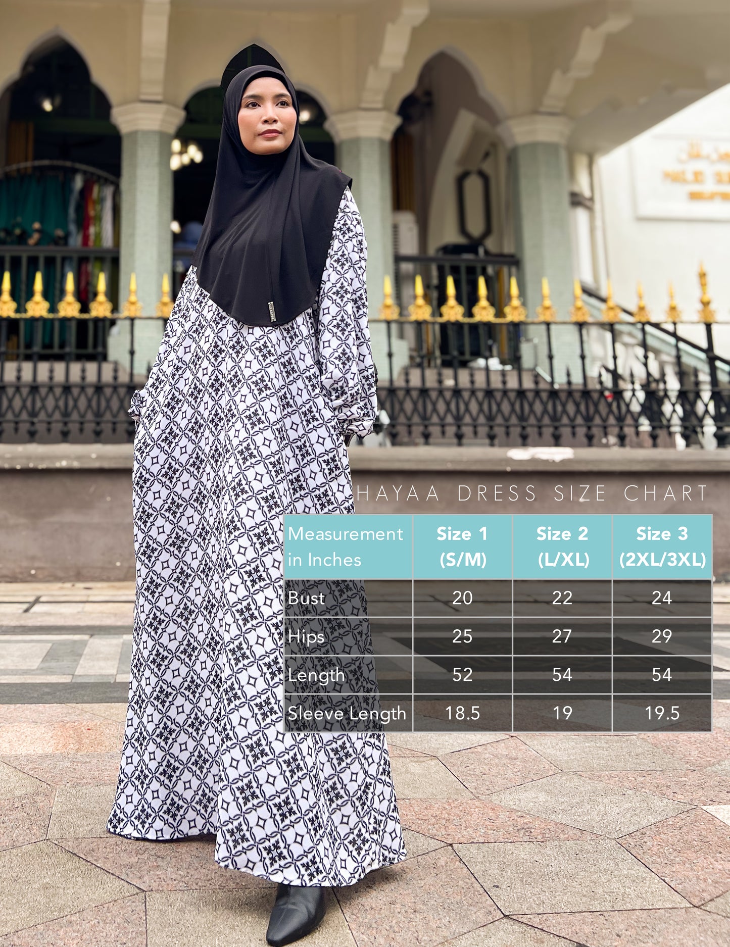 Hayaa Dress | Black