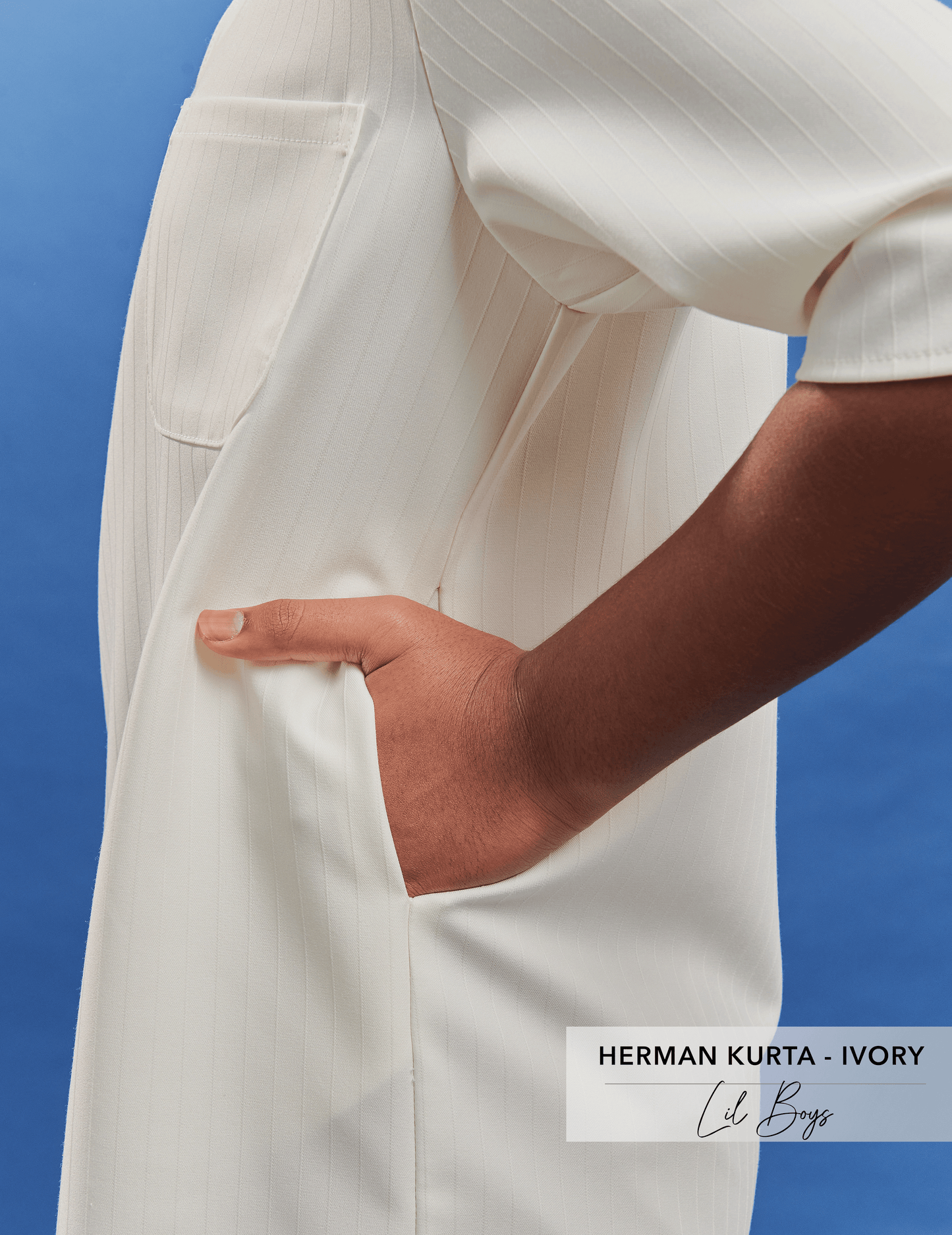Herman Kurta Kids | Ivory