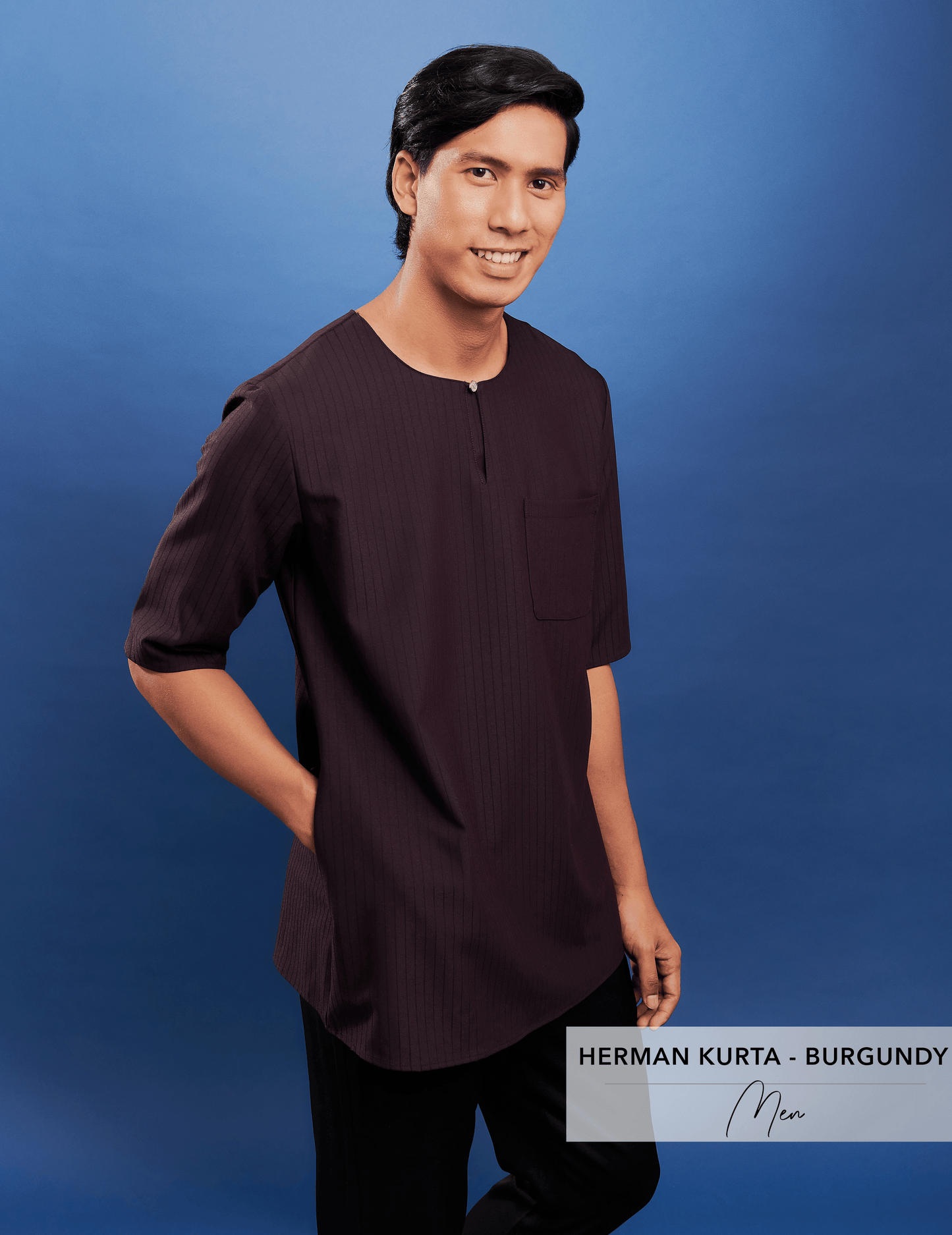 Herman Kurta | Burgundy