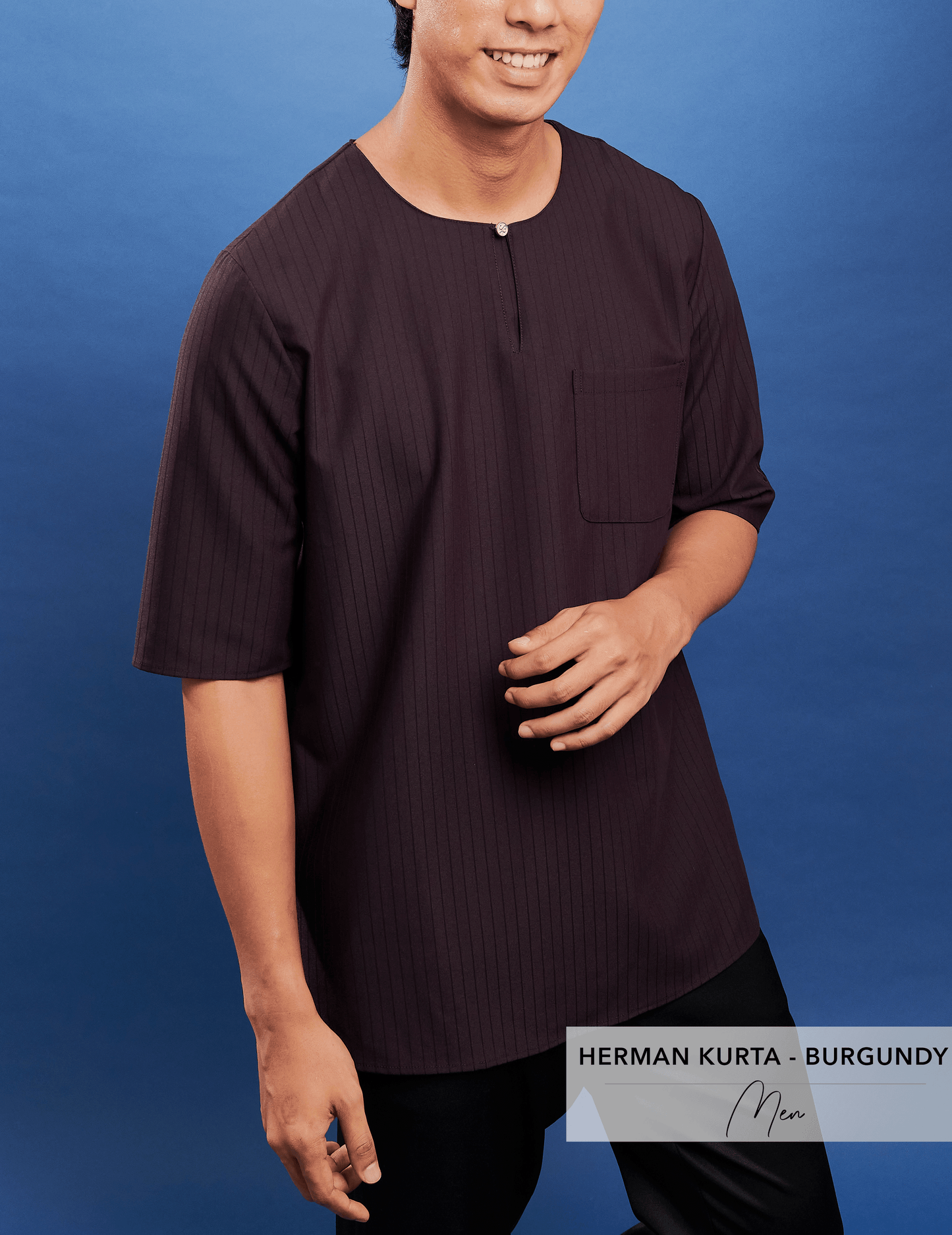 Herman Kurta | Burgundy
