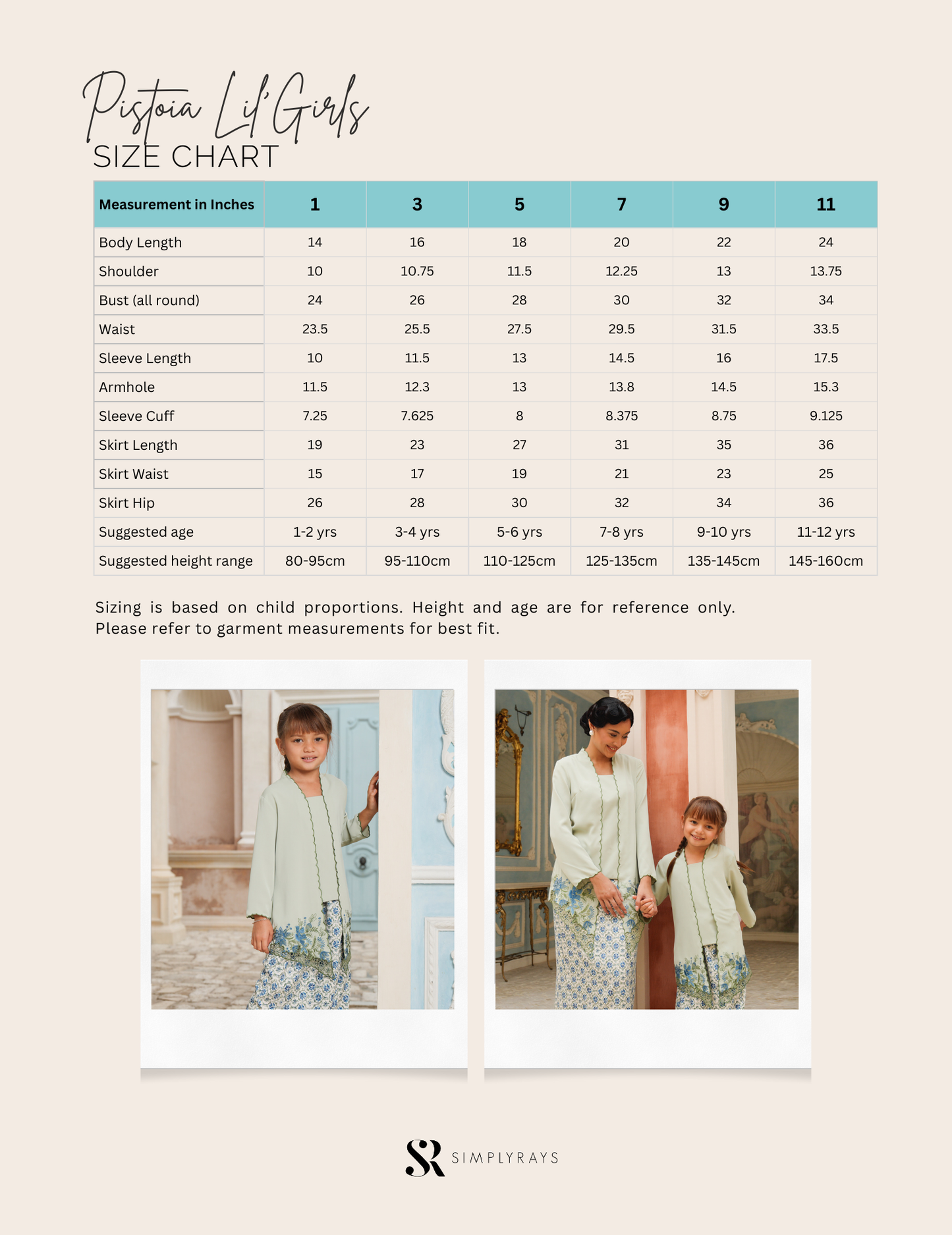 Pistoia | Lil'Girls | Pre-Order