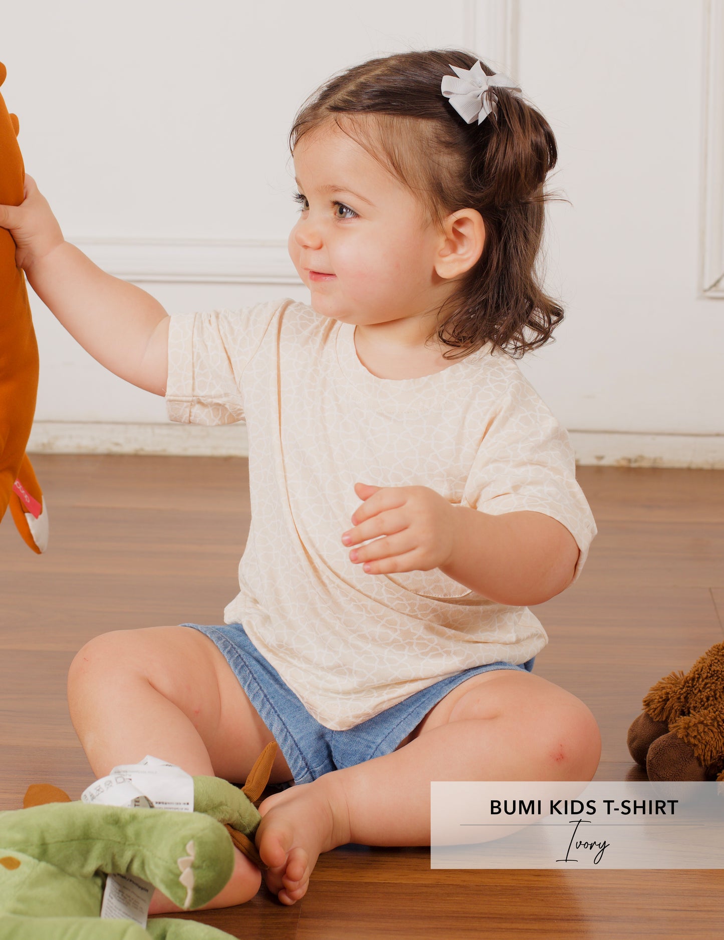 Bumi Kids Bamboo T-Shirt | Ivory