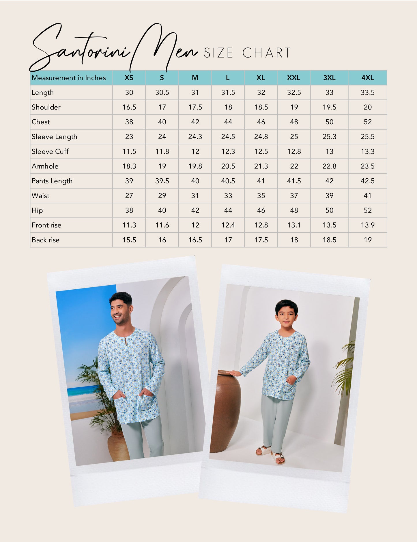 Santorini | Men
