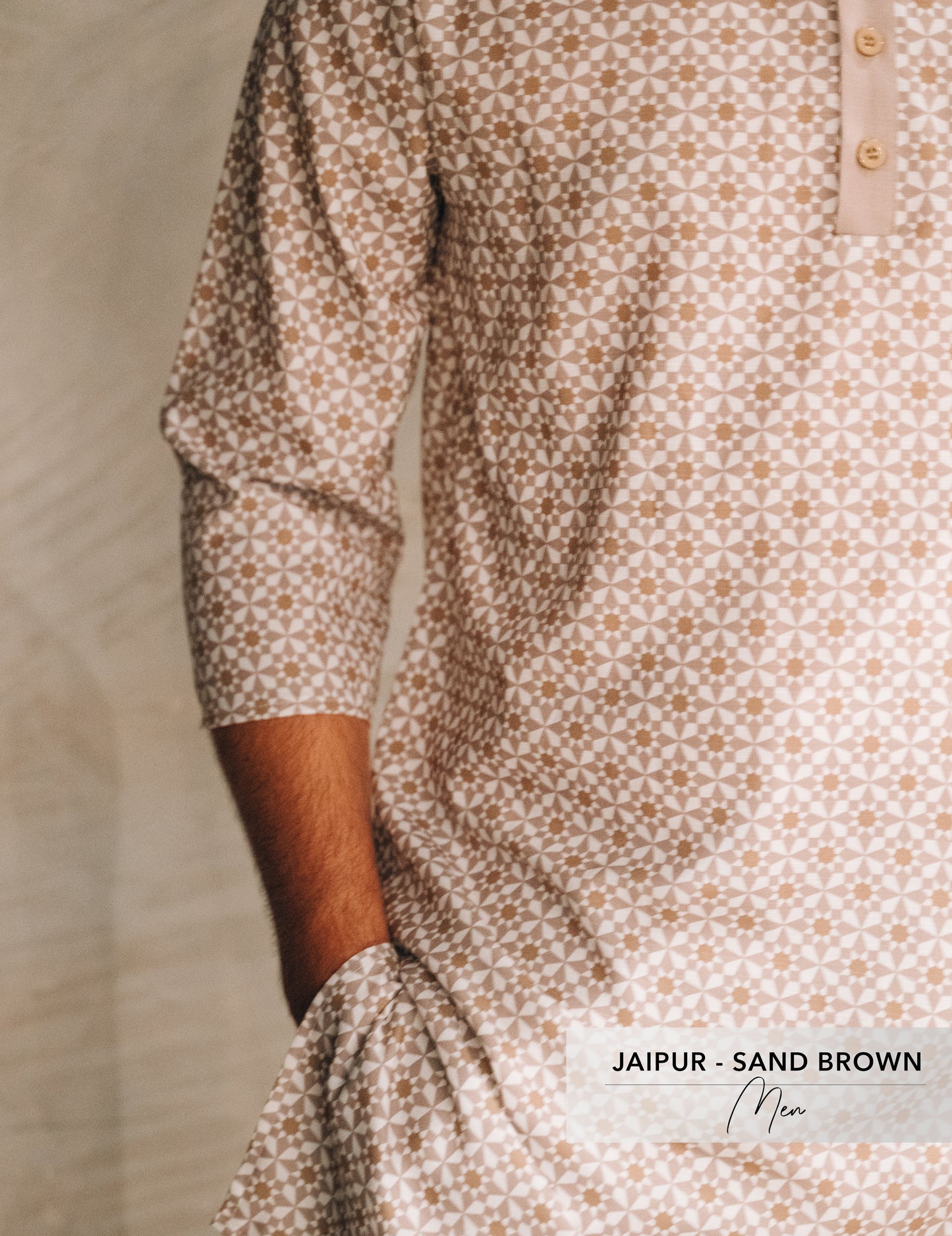 Jaipur | Sand Brown | Men