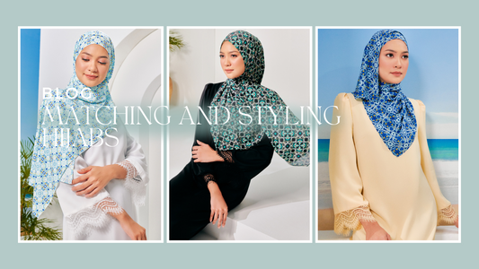 Matching and Styling Hijabs for Hari Raya