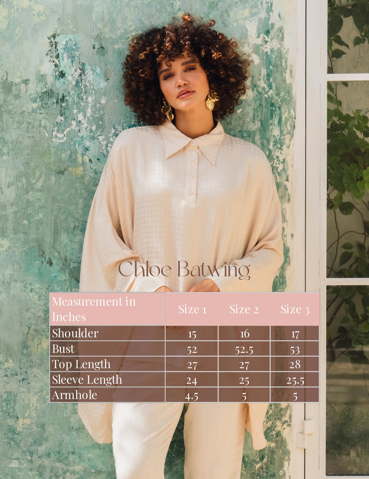 Emray: Chloe Batwing | Gold