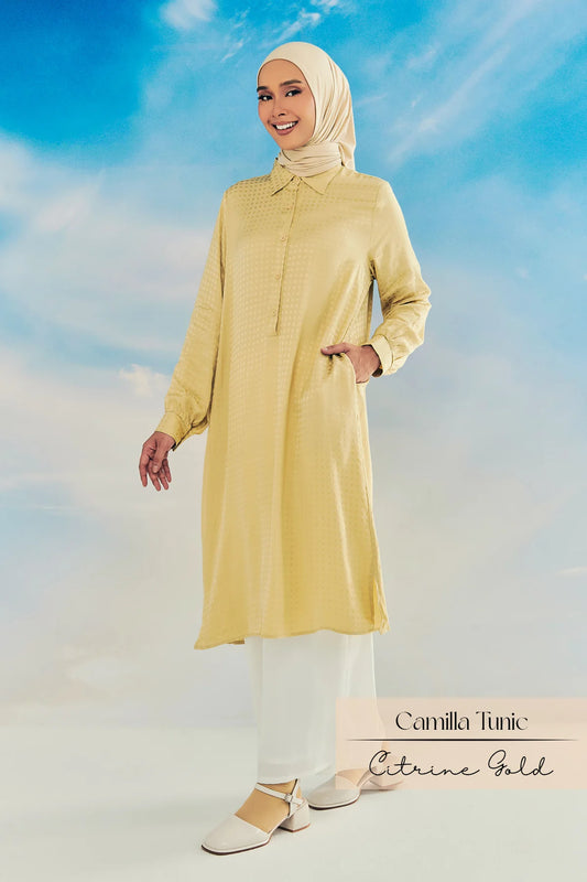 Emray: Camilla Tunic | Citrine Gold