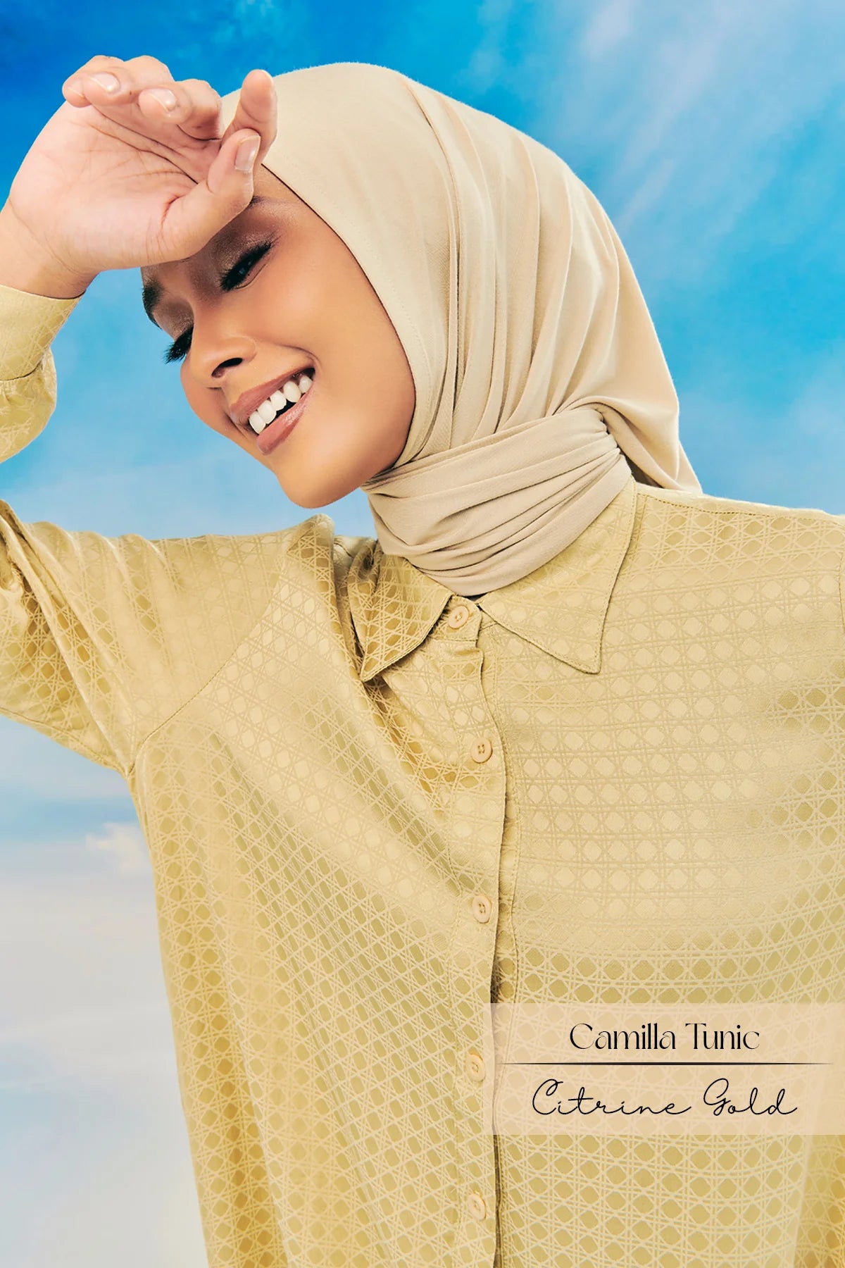 Emray: Camilla Tunic | Citrine Gold