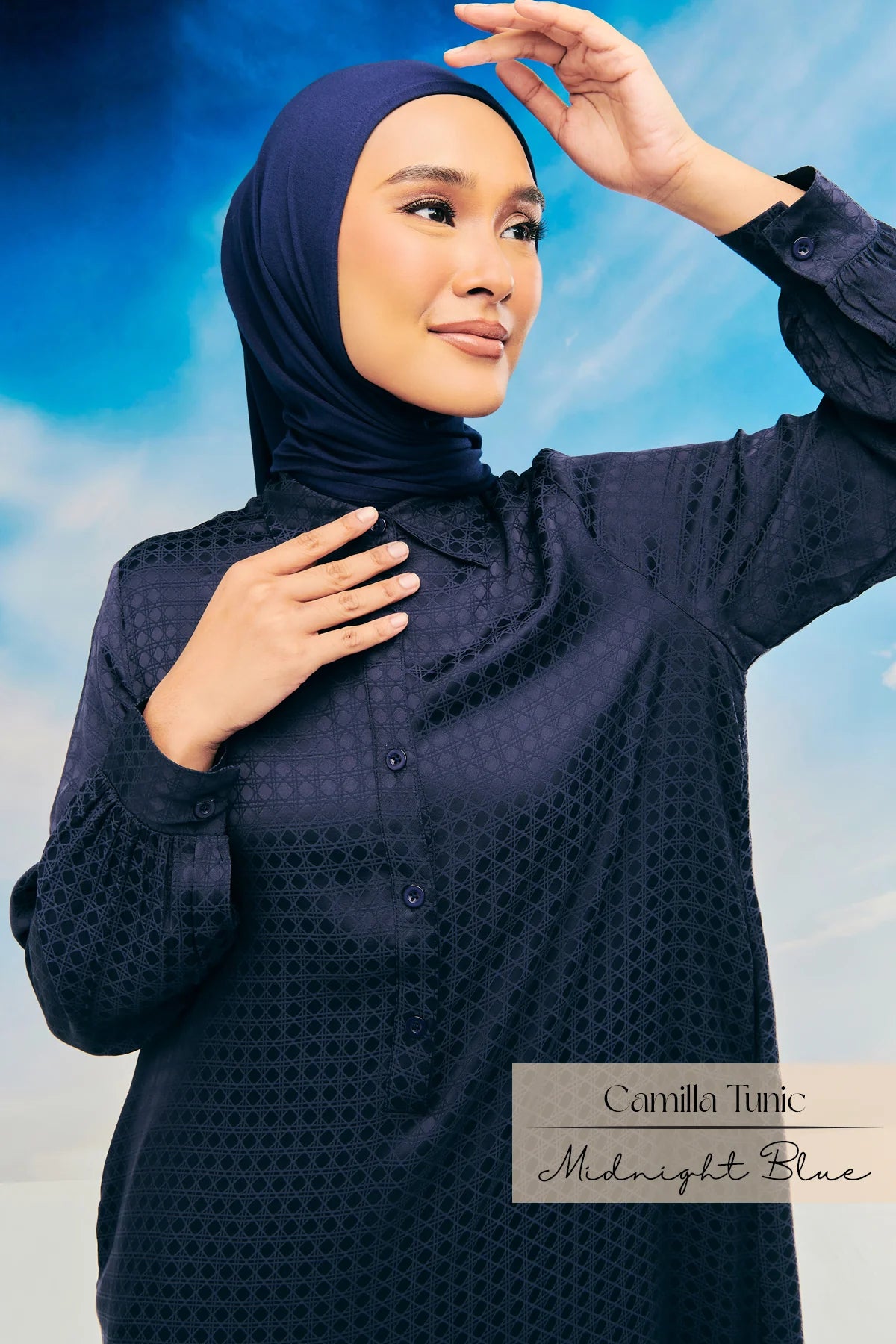 Emray: Camilla Tunic | Midnight Blue