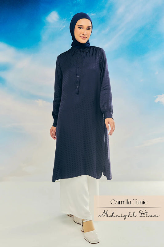 Emray: Camilla Tunic | Midnight Blue