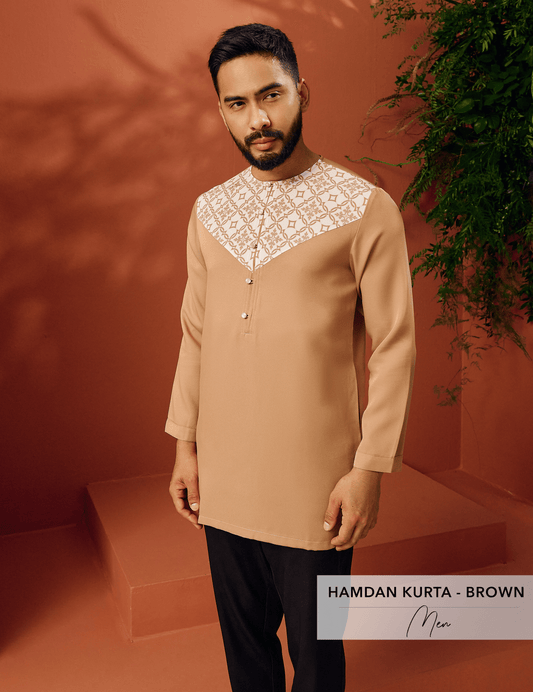 Hamdan Kurta | Brown