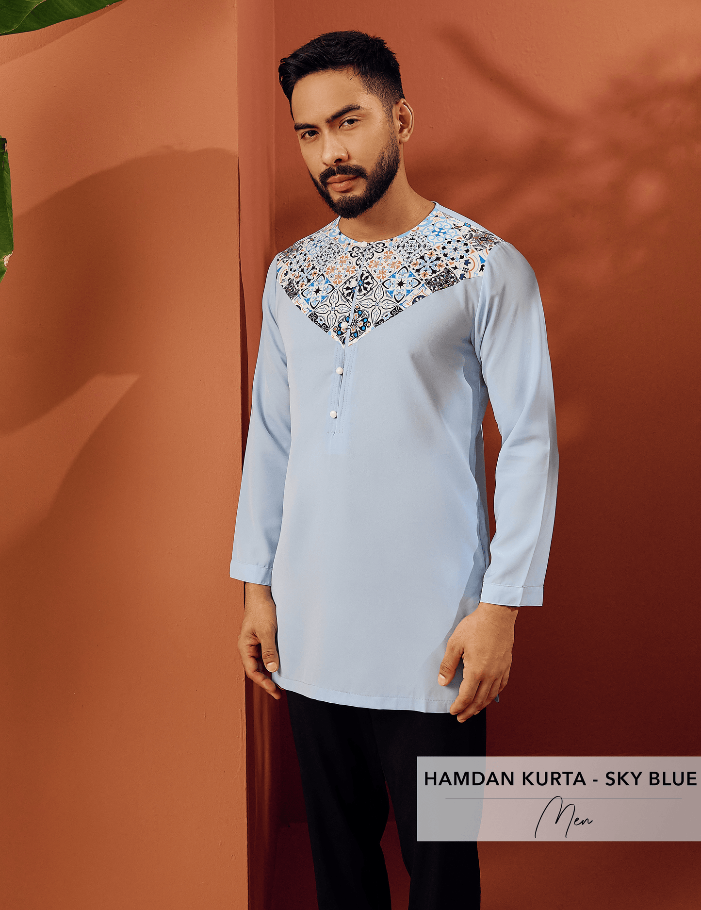 Hamdan Kurta | Sky Blue