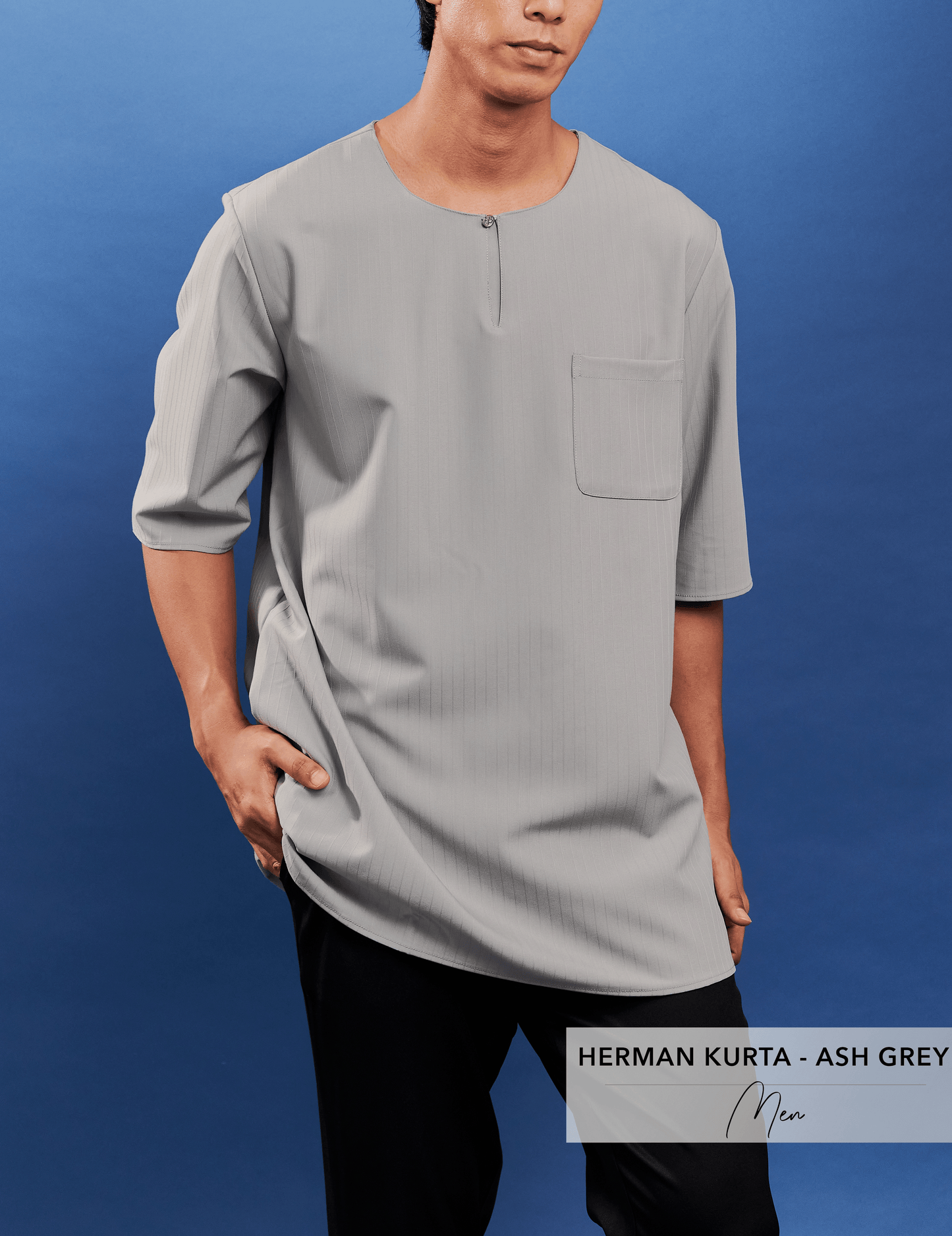 Herman Kurta | Ash Grey
