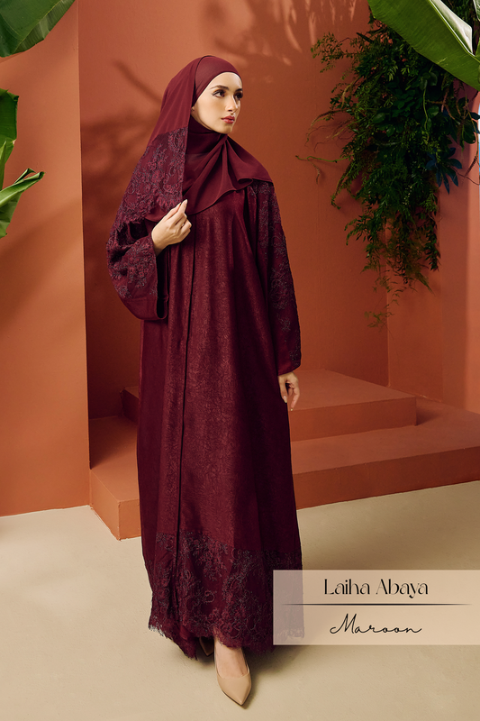 Emray: Laiha Abaya | Maroon