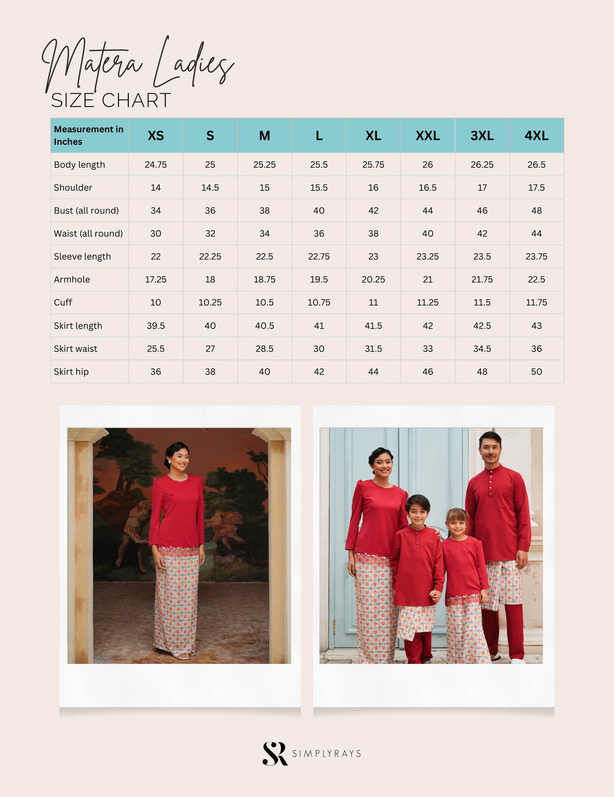 Simply Rays Matera | Ladies – Simply Rays