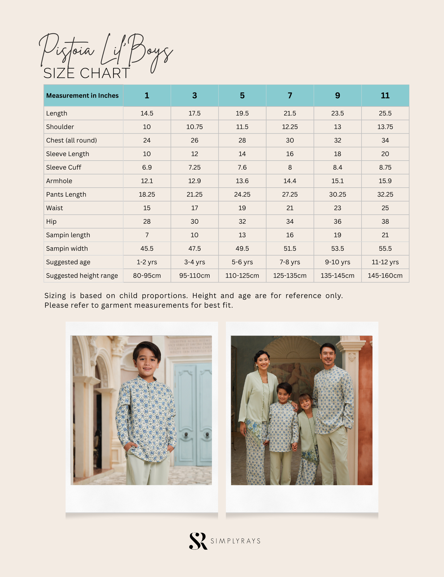 Pistoia | Lil'Boys | Pre-Order