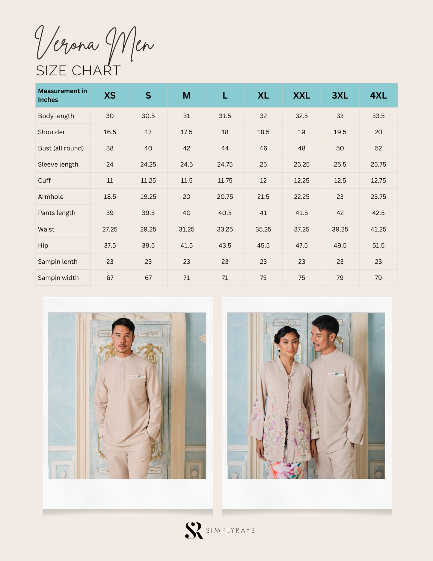 Verona | Men | Pre-Order