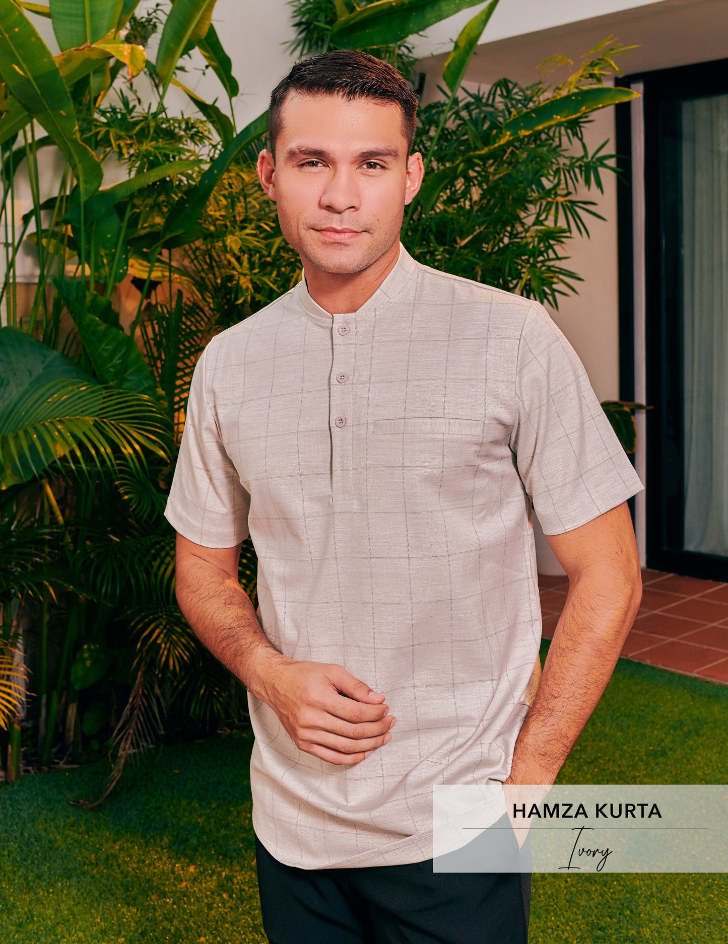 Hamza Shirt | Ivory