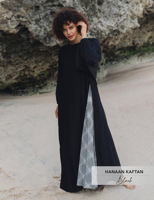 Hanaan Kaftan - Black