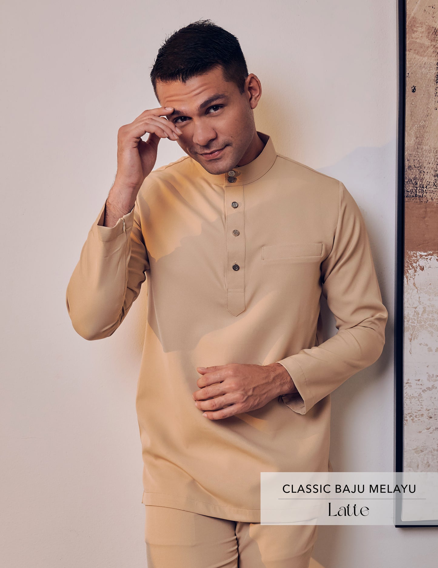 Classic Baju Melayu | Latte