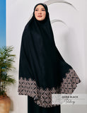 Telekung | Quba Black