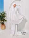 Telekung | Quba White