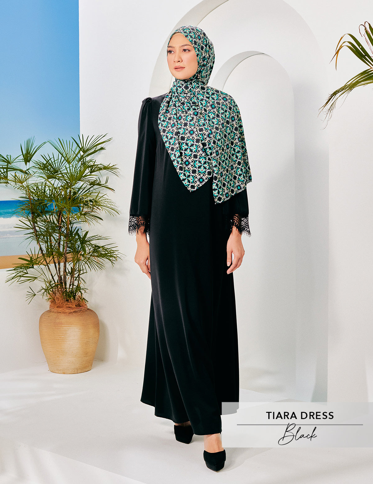 Tiara Dress | Black